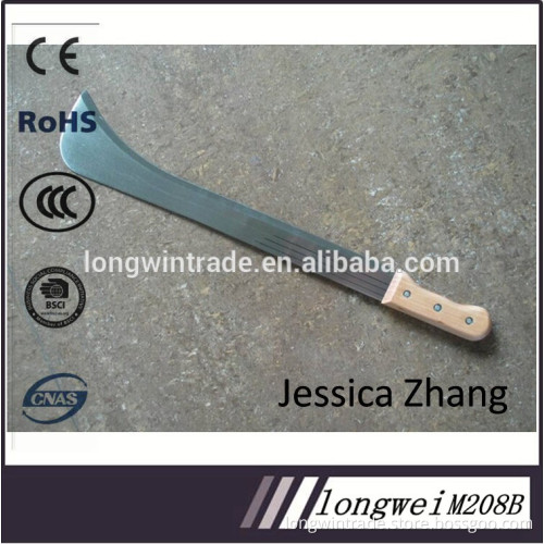 high quality machete knife fixed blad, brand machete M208B